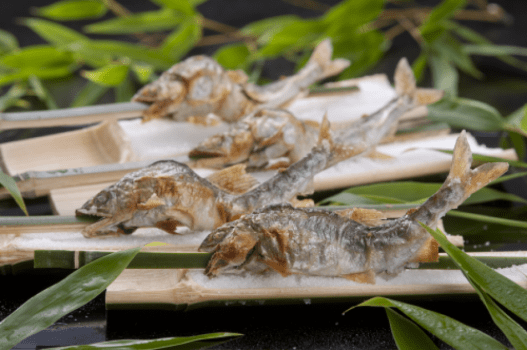 鮎の塩焼き