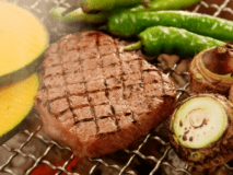 美しい水と空気に育まれた丹波牛を、ステーキで