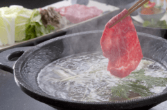 Washoku Special "Beef Shabu-shabu course"