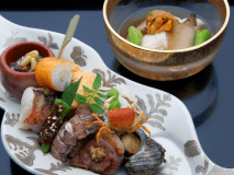 【夏懐石】前菜と山芋素麺