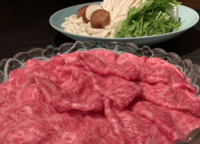 霜降り佐賀牛しゃぶ（200ｇ）と懐石料理に舌鼓する　～人気の銘柄牛を堪能～