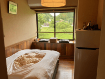 コンパクトなシングルルーム