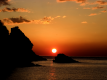 西伊豆の夕陽