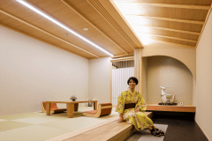 [白鹿~Hakushika~]Guest room with an open-air bath with a view of Todaiji Temple and Mt. Wakakusa