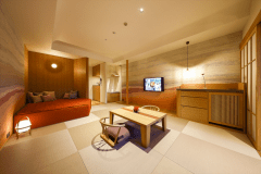 [夕暮れ~yuugure~]Guest room with an open-air bath with a view of Todaiji Temple and Mt. Wakakusa