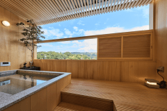 [木~moku~]Guest room with an open-air bath with a view of Todaiji Temple and Mt. Wakakusa