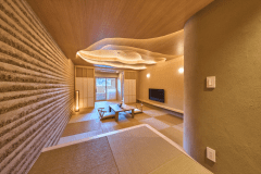 [雲海~Unkai~]Guest room with an open-air bath with a view of Todaiji Temple and Mt. Wakakusa