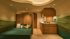 [若草~wakakusa~]Guest room with an open-air bath with a view of Todaiji Temple and Mt. Wakakusa