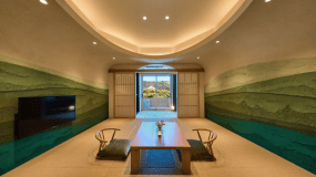 [若草~wakakusa~]Guest room with an open-air bath with a view of Todaiji Temple and Mt. Wakakusa