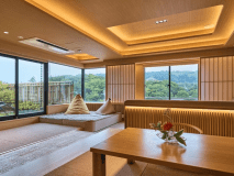 Special room with fine view cypress bath