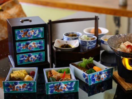 【部屋食プラン】ご朝食もお部屋で。朝から栄養たっぷりのお食事です。