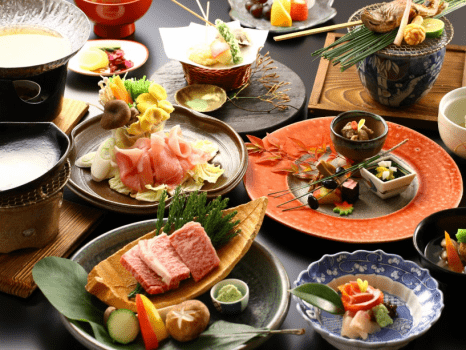 「贅沢ご飯」ご夕食一例（冬）