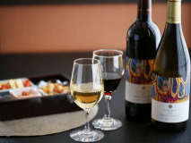 人気の【贅沢ご飯プラン】に地元の高山村産ワインとお肴をつけて