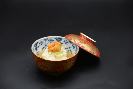 雲丹と甘鯛のかぶら蒸し