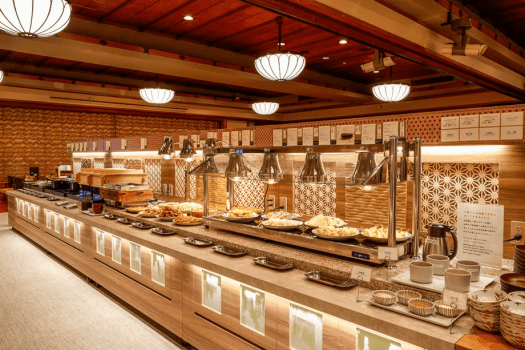 【鴻朧館ステイ&times;創作和食ビュッフェ】姉妹館のリニューアル「月の座」を愉しむ！黒毛和牛小鍋付きビュッフェプラン