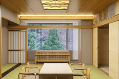 【示意圖】充滿陽光的廣緣。格柵工藝沙發長椅 [501]