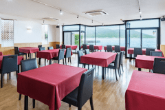 1階のレストラン「ピュール」