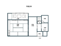 日本三景天橋立を一望　「松琴」の間