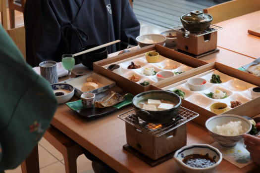 ご朝食イメージ　朝のひとときをごゆっくりとお愉しみください。
