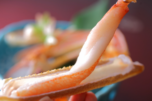 贅沢なカニの旨味を心ゆくまで。※料理イメージ