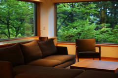 视图！ 带露天浴池的特别客房　Kaze no midori 2nd floor 92㎡