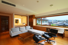 视图！ 带露天浴池的特别客房　Kaze no midori 3rd floor 92㎡