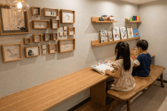 【遊び処　遊心庵】キッズスペースもご用意しており、小さなお子様にもお楽しみいただけます。