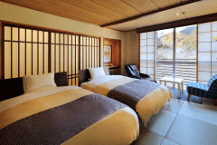 【風林】マッサージチェアと幻想的なプラネタリウムのあるモダン和洋室