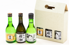 記念日におすすめ。大分の地酒3種類セットをプレゼント 記念日におすすめ。大分の地酒3種類セットをプレゼント