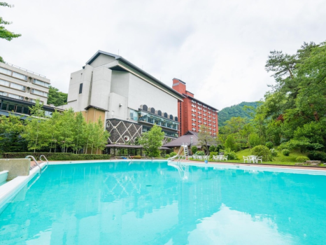【夏休み限定】7/19～8/31庭園プールOPEN！松乃井温泉巡りとプールが楽しめる日帰りプラン