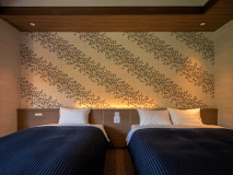 【和洋室】瑞雲楼4名定員セミダブル＋シングルベット＋琉球畳和洋室(山側)