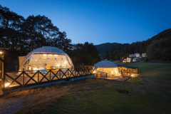【四万十の星空】快適なドームテントで楽しむグランピングステイ