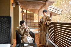 【天】檜木露天風呂付洋室（美月庵）