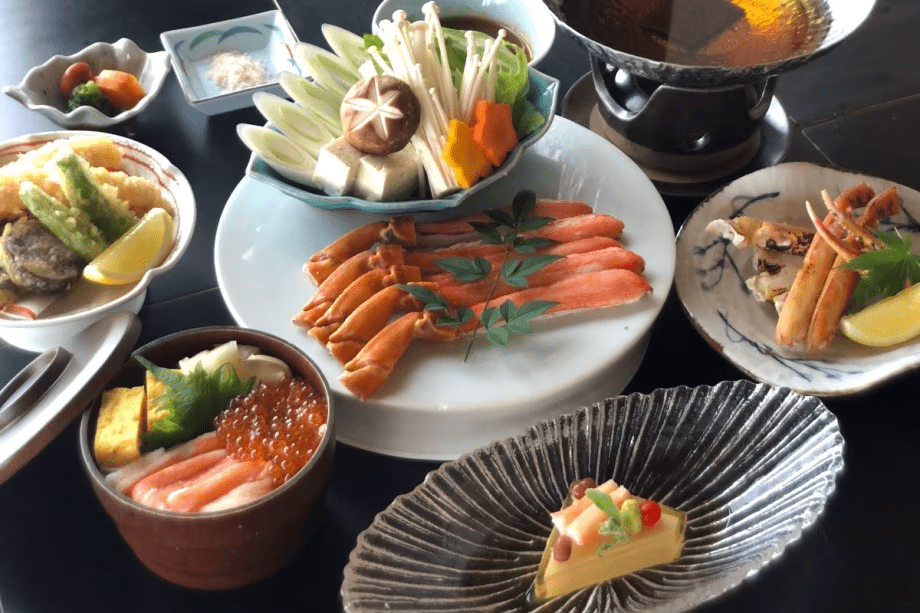 【夕食】蟹づくし御膳 【夕食】蟹づくし御膳