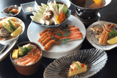 【夕食】蟹づくし御膳 【夕食】蟹づくし御膳