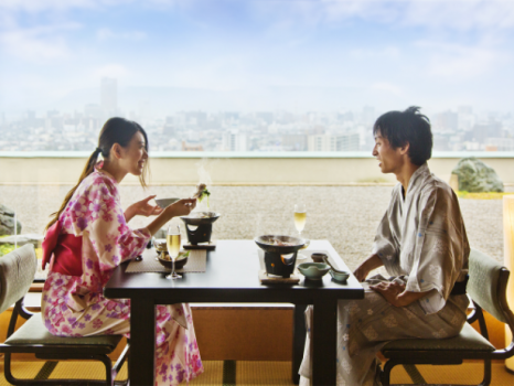 美味しいお料理と、大切な方との楽しい会話で、ココロもお腹も満たされる♪