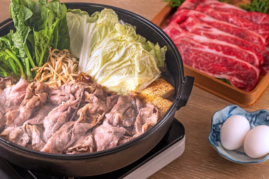 群馬県産 上州牛ブランド『赤城牛』のすき焼き