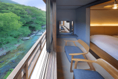 附露天浴池的日西式客房“萬代半套房”