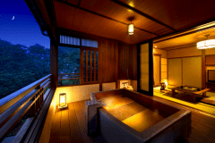 帶露天浴池的特別房“絆套房”