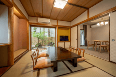 【和洋室】坪庭付き★客室しゃくなげ