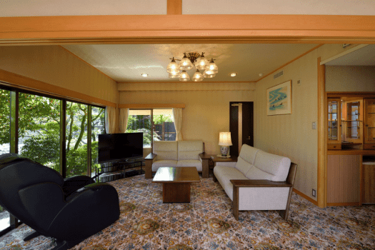 Japanese-Western Style Room with Open-Air Bath &mdash; &ldquo;Yuugao&rdquo;