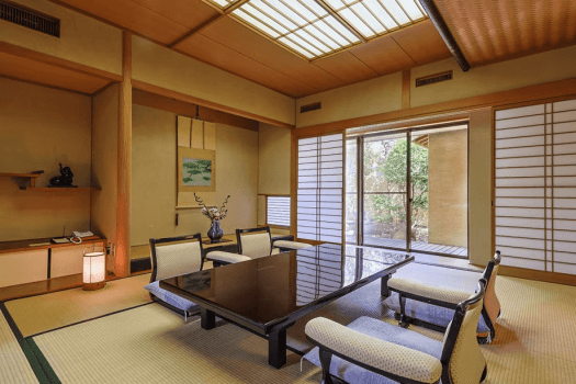 露天風呂付き客室・曲水亭・桐壺