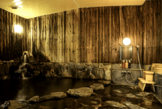 まるで洞窟にいるような、そんな温泉です