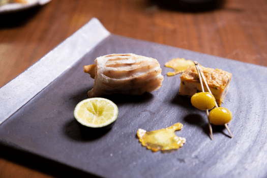 秋の会席より　ー焼物ー　※イメージ