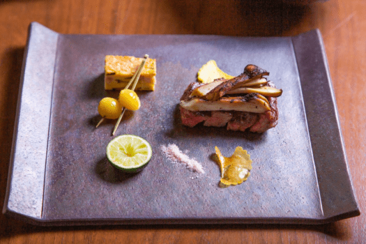 秋の会席より　ー焼物ー　※イメージ