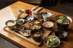 くつかけ朝御膳の一例※イメージ