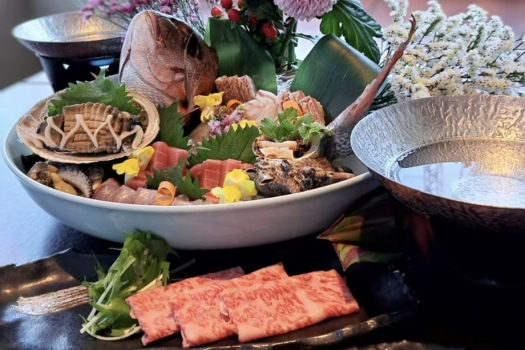 公式ベストレート【夏季限定】伊勢の涼味会席と松阪牛しゃぶしゃぶー本格サウナで”ととのう”納涼旅
