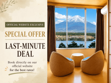 ＼Official Exclusive! Great Value Last-Minute Deal／ A blissful experience indulging in the bounty of Mount Fuji [Halfboard]