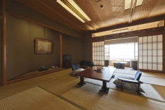 海側：貴賓室（和室2間+洋室+談話室)