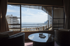 海側：貴賓室（和室2間+洋室+談話室)